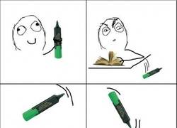 Enlace a Lo peor que le puede pasar a un subrayador