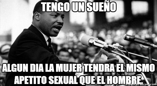 apetito,martin luther king,mujer