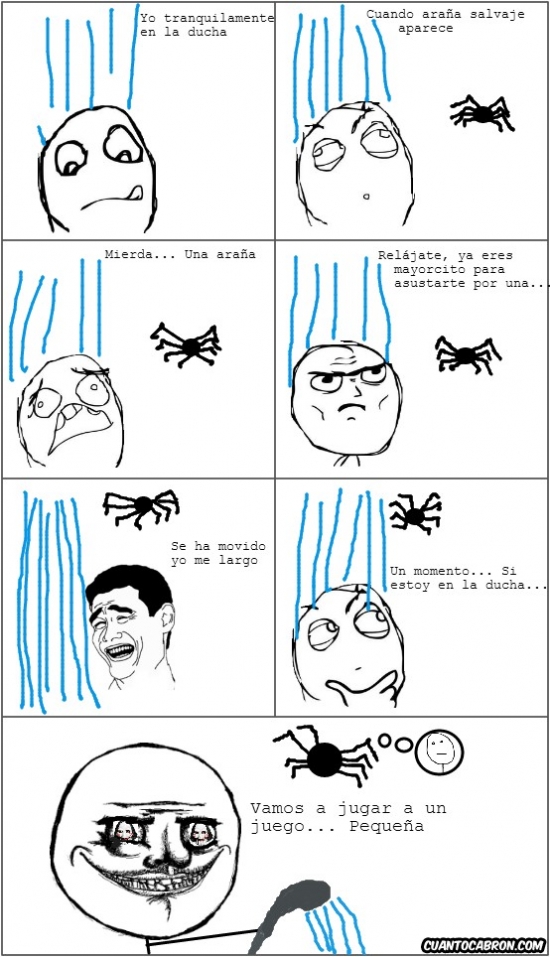 Me_gusta - Arañas suicidas, no sabéis dónde os habéis metido
