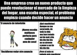 Enlace a El drama de los anuncios de productos de limpieza
