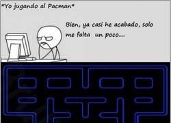 Enlace a La vida de Pacman es puro riesgo