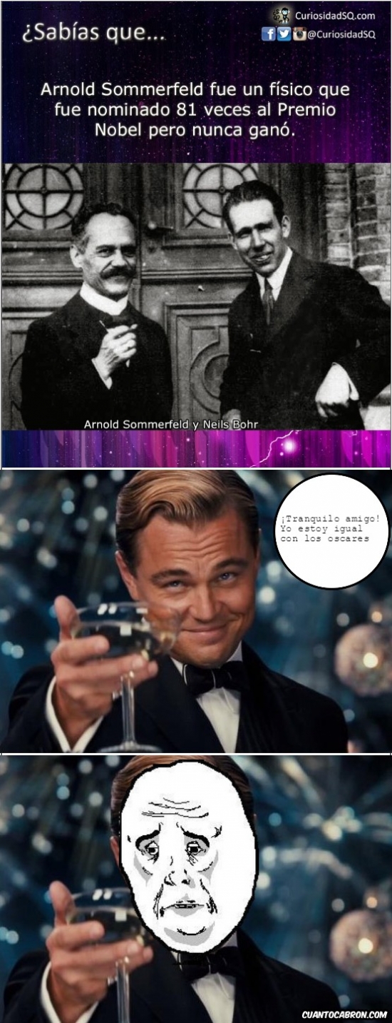 Okay - Arnold Sommerfeld, el DiCaprio de los premios Nobel