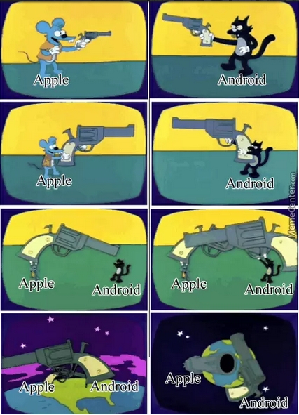 android,apple,guerra,la pantalla,los simpsons,pistolas,quien la tiene más grande,rasca y pica,tomy y daly