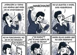 Enlace a A veces es mejor quedarse callado si no quieres que las arañas...