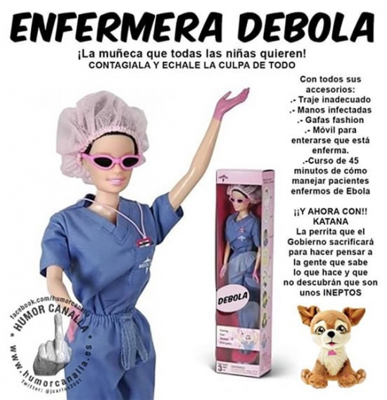 Meme_otros - El juguete que más lo va a petar estas navidades, la enfermera Debola