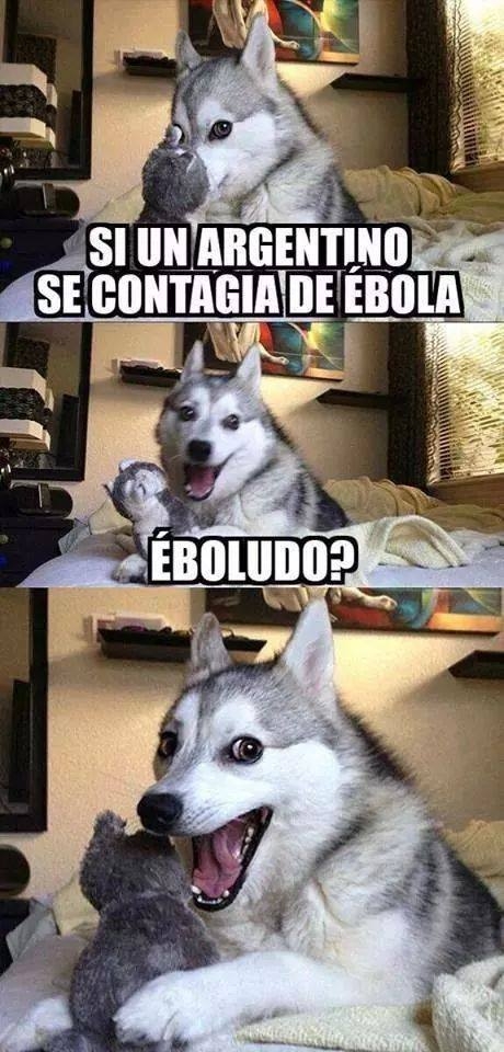 Meme_otros - Argentinos y el ébola