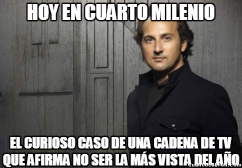 audiencia,cadena,cuarto,estadísticas,falsos,milenio,no pueden ser todas la mejor,televisión