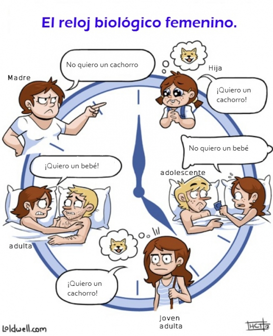 El reloj biol gico de la mujer real como la vida misma