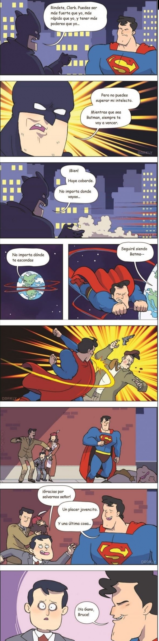 Otros - A Superman no le gusta perder