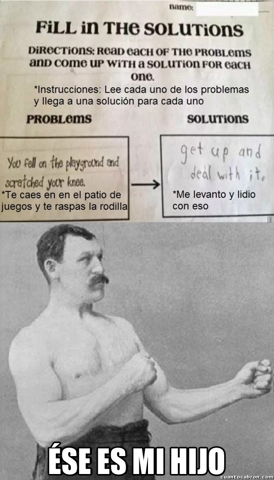 Overly_manly_man - Igual tener a Overly Manly Man de padre no es tan malo