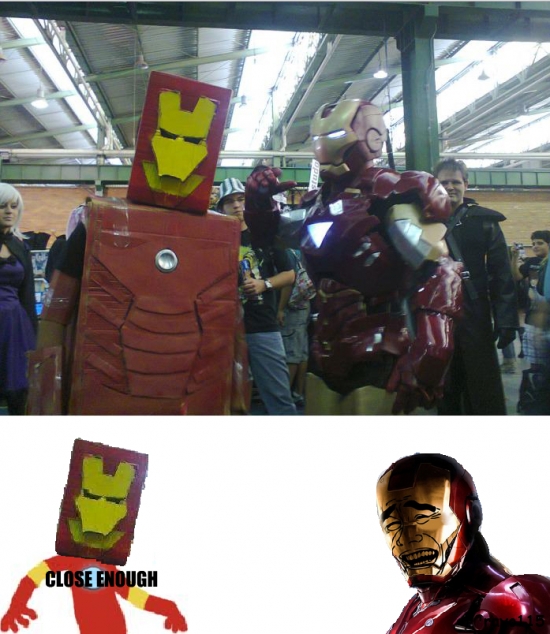 Fuck_yea - Coplay de Iron Man a diferentes niveles