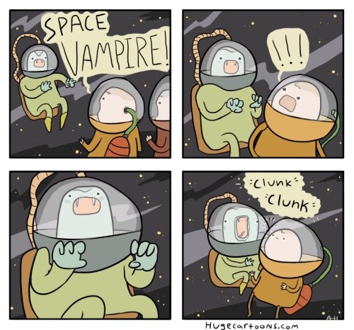 Otros - No es fácil ser un vampiro del espacio