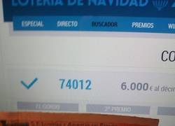 Enlace a Me he quedado a tan poquito de ganar la lotería...