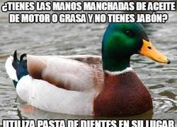 Enlace a El mejor jabón alternativo para lavarte las manos cuando se llenan de grasa de motor