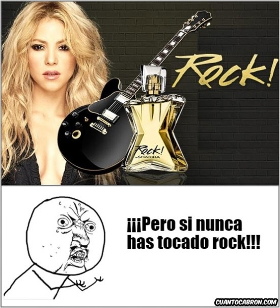 Y_u_no - Shakira sabe mucho de rock