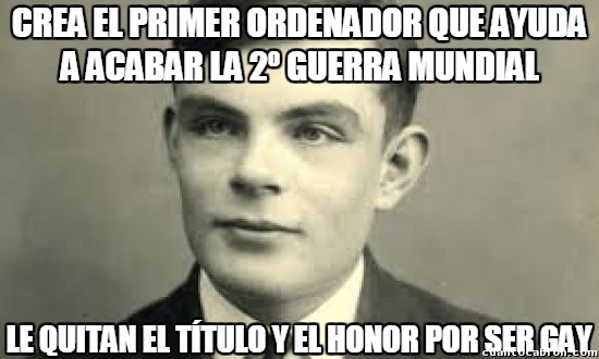 Meme_otros - Bad Luck Alan Turing, el padre de la informática