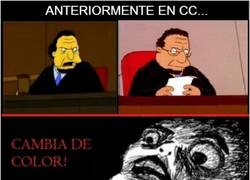 Enlace a Los cambios de color en Los Simpson