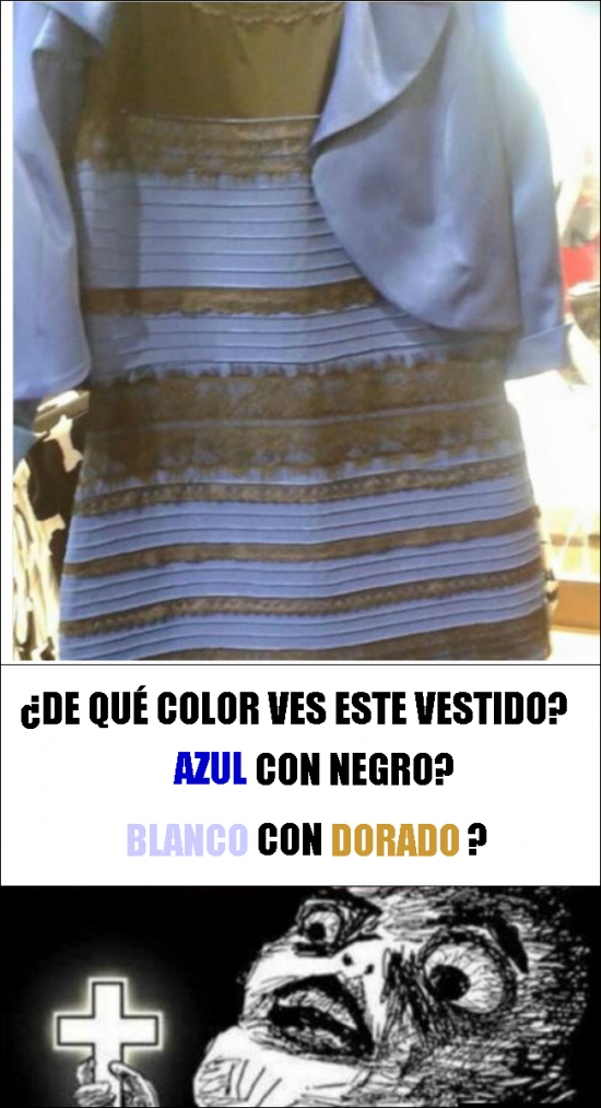 Inglip - ¿De qué color es este vestido? El mundo se está volviendo loco con este tema
