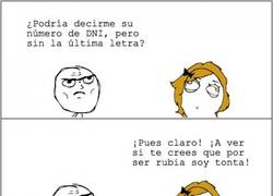 Enlace a ¡A ver si por ser rubia voy a tener que ser tonta!