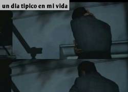 Enlace a A falta de alguien con quien besuquearse