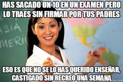 Enlace a ¡Los exámenes los quiero mañana firmados!