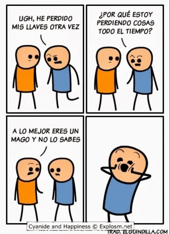 CC,cosas,cyanide and hapinnes,mago,perder