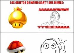 Enlace a Los objetos de Mario Kart y sus memes
