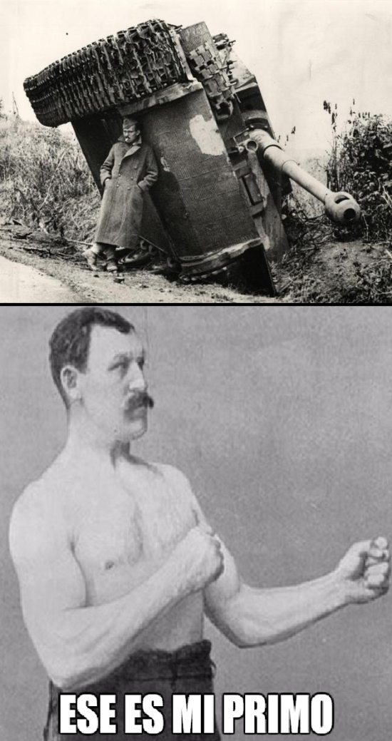 aguantar,apoyarse,blanco y negro,overly manly man,primo,tanque