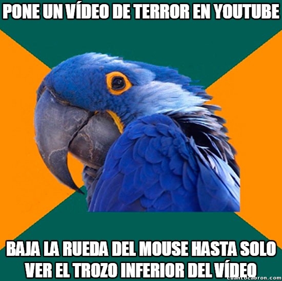 screamers,terror,tu también lo haces,youtube