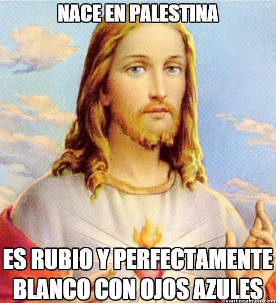 Meme_otros - Jesús, el palestino albino
