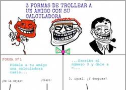 Enlace a Trolleo de calculadora Casio