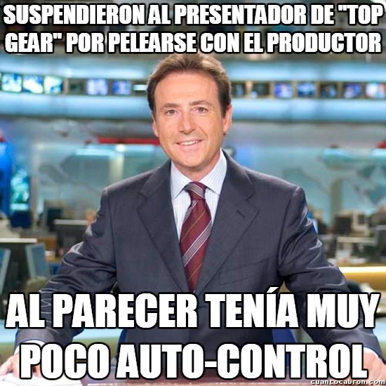 auto-control,Matías Prats,presentador,productor,programa de coches,suspender,top gear