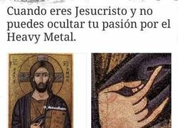 Enlace a Jesucristo y Heavy Metal, cosas algo muy poco posibles