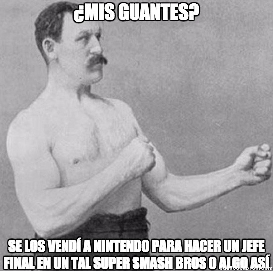 Overly_manly_man - Los guantes de Overly Manly Man