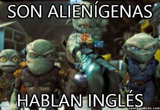 Meme_otros - Inglés, idioma oficial en Marte