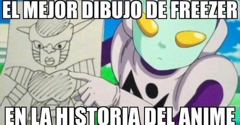 Tú intentado dibujar a Freezer Tú intentado dibujar a Freezer