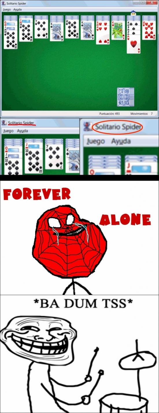 Forever_alone - El mejor y más triste de los solitarios