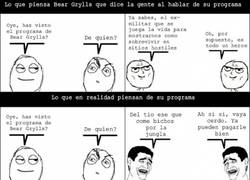 Enlace a Bear Grylls, el último superviviente y cómo lo ve la gente