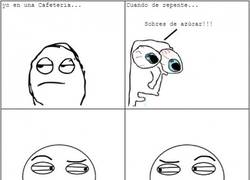 Enlace a Los sobres de azúcar de las cafeterías tienen algo muy especial