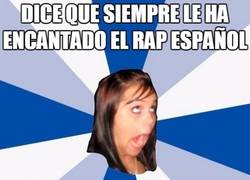 Enlace a El postureo de algunas con el rap español