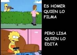 Enlace a Lisa Simpson, la inocente
