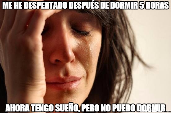 First_world_problems - Lo peor que te puede pasar mientras duermes