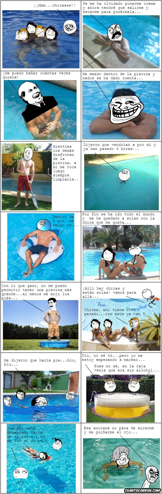 Mix - Memes en la piscina