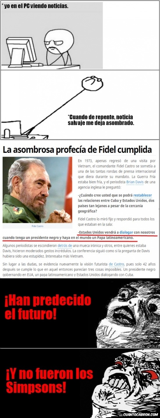Inglip - Fidel Castro y Los Simpsons, deben trabajar unidos secretamente
