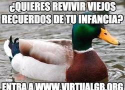 Enlace a Nuestra infancia en una sola página