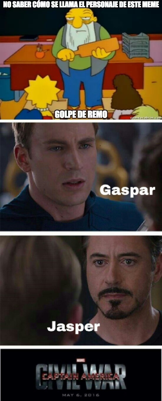 civil war,gaspar,golpe de remo,jasper,simpson