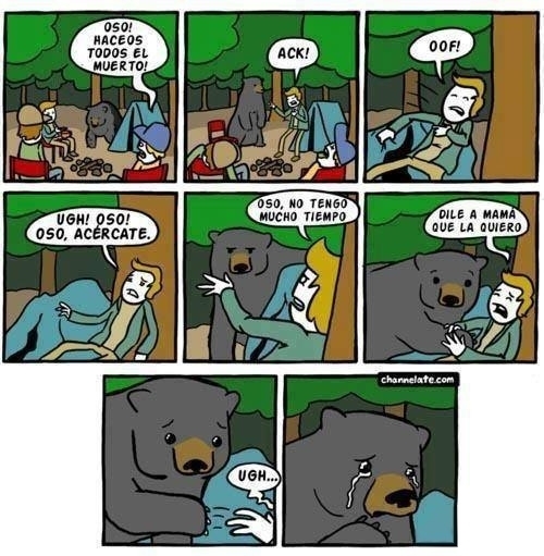 Otros - Si te encuentas con un oso, hazte el muerto, pero hazlo bien