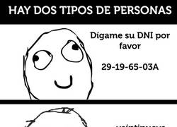Enlace a Solo dos tipos de personas