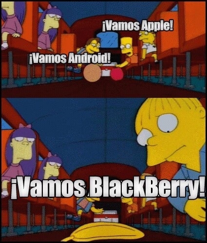 android,apple,Blackberry,corre,guerra de moviles