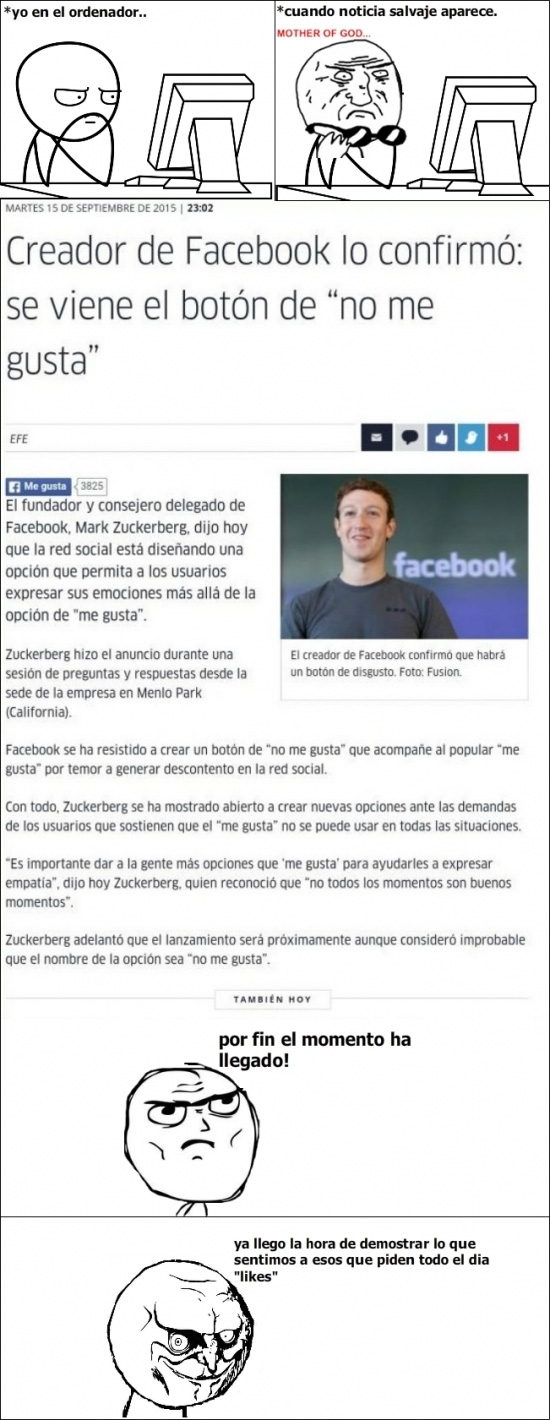 No - ¡Una nueva era está por nacer en Facebook!